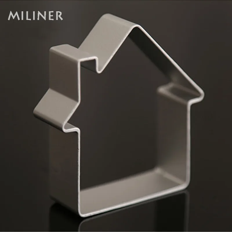 House Shaped Aluminium Mold Sugarcraft Cake Decorating Cookies Baking Pastry Cutter Mould Tool baking tools for cakes
House Shaped Aluminium Mold Sugarcraft Cake Decorating Cookies Baking Pastry Cutter Mould Tool baking tools for cakes
