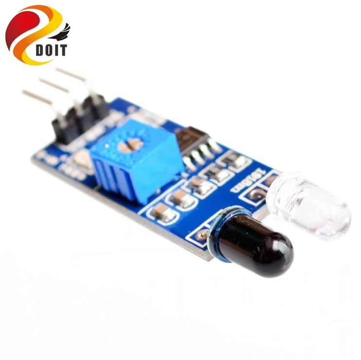 IR Infrared Obstacle Avoidance Sensor Module For Arduino Smart Car Robot 3-Wire Reflective Photoelectric
IR Infrared Obstacle Avoidance Sensor Module For Arduino Smart Car Robot 3-Wire Reflective Photoelectric