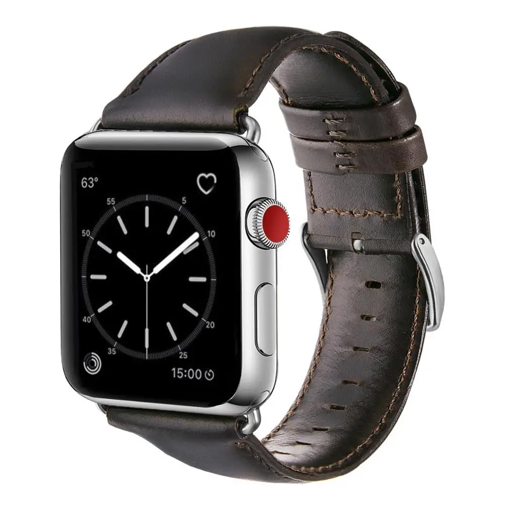 Watch Accessories Genuine Leather For Apple Watch Band 44mm 40mm & Apple Watch Bands 42mm 38mm Series 4 3 2 1 Watch Strap
Watch Accessories Genuine Leather For Apple Watch Band 44mm 40mm & Apple Watch Bands 42mm 38mm Series 4 3 2 1 Watch Strap