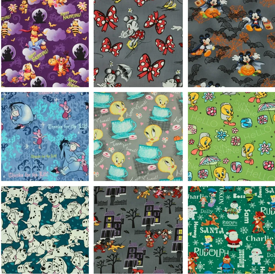 50*140cm Christmas Minnie Dalmatian snowman Cotton Sewing Fabric DIY Handmade Material Hometextile Patchwork Boy pants shirt
50*140cm Christmas Minnie Dalmatian snowman Cotton Sewing Fabric DIY Handmade Material Hometextile Patchwork Boy pants shirt