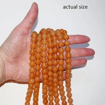 Natural Red Aventurine beads ( natural color not dye ) - Round 10 mm Gemstone Beads - Full Strand 15 1/2", 38 beads, A-Quality
Natural Red Aventurine beads ( natural color not dye ) - Round 10 mm Gemstone Beads - Full Strand 15 1/2", 38 beads, A-Quality