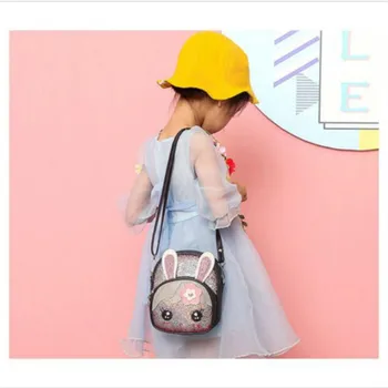 Cute Kids Sequin Rabbit Schoolbag Toddler Girls' Cartoons PU Leather Backpack New Fashionable Satchel Shoulder Packs Hot Selling
Cute Kids Sequin Rabbit Schoolbag Toddler Girls' Cartoons PU Leather Backpack New Fashionable Satchel Shoulder Packs Hot Selling