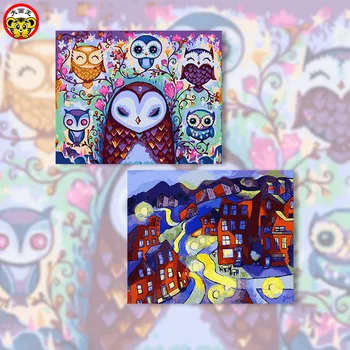 painting by numbers art paint by number DIY cartoon animal owl house small village street view painting living room room decor
painting by numbers art paint by number DIY cartoon animal owl house small village street view painting living room room decor