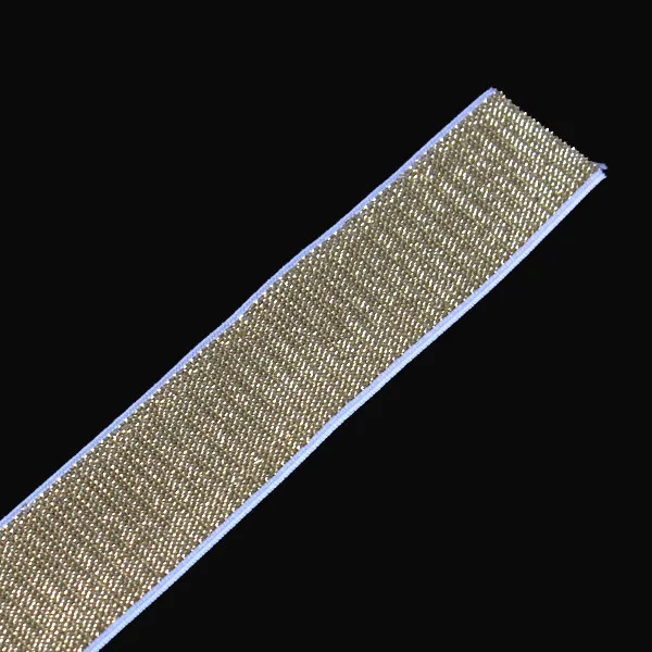 24mm Elastic Stretch Glitter Gold Ribbon Trimming Tape Band Trim Punk Style Sewing Supplies For Clothes Strap Belt 5yd/T1258
24mm Elastic Stretch Glitter Gold Ribbon Trimming Tape Band Trim Punk Style Sewing Supplies For Clothes Strap Belt 5yd/T1258
