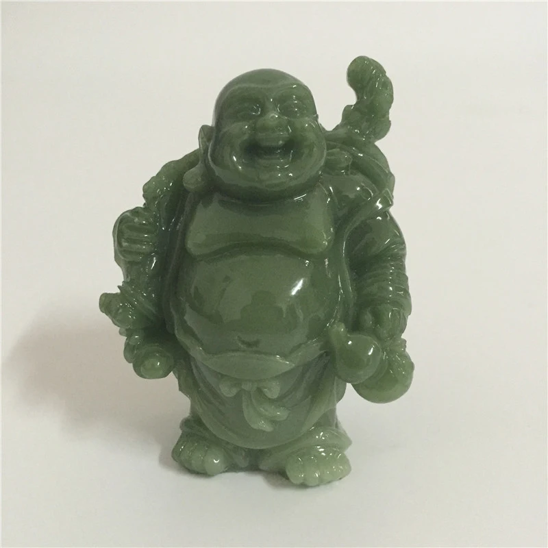 Chinese Laughing Buddha Statue Sculpture Man-made Jade Stone Craft Ornament Maitreya Buddha Statues Figurines Home Decoration
Chinese Laughing Buddha Statue Sculpture Man-made Jade Stone Craft Ornament Maitreya Buddha Statues Figurines Home Decoration
