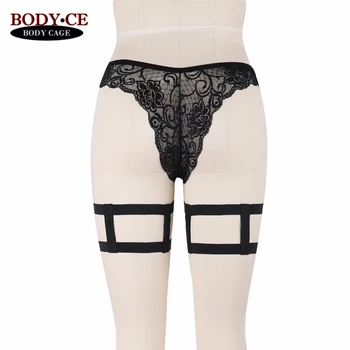 New Women Rivet Punk Garters Black Strappy Sock Bondage Harness Thigh Stocking Suspender Belt Exotic Fetish Club Party Dancewear
New Women Rivet Punk Garters Black Strappy Sock Bondage Harness Thigh Stocking Suspender Belt Exotic Fetish Club Party Dancewear
