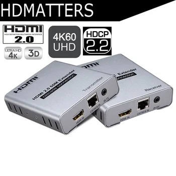 HDMI 2.0 extender over Cat5e/6 cable 4kX2K/60HZ HDCP 2.2 HDMI loop IR amplifier for PS4 pro apple TV UHDTV
HDMI 2.0 extender over Cat5e/6 cable 4kX2K/60HZ HDCP 2.2 HDMI loop IR amplifier for PS4 pro apple TV UHDTV