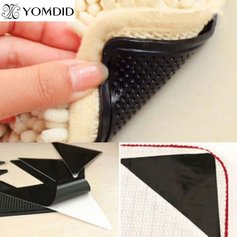 4PCS Rug Grippers Washing Reuse Anti-Slip Curling Rug Grippers Keeps Your Rug in Place Makes Corners Flat Anti Slip Rug Grippers
4PCS Rug Grippers Washing Reuse Anti-Slip Curling Rug Grippers Keeps Your Rug in Place Makes Corners Flat Anti Slip Rug Grippers