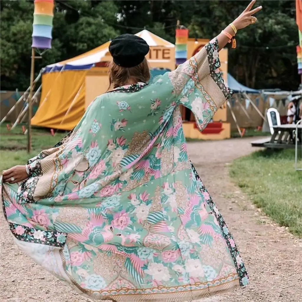 Jastie Cloud Dancer Maxi Kimono Jacket Floral Print Boho Cardigan Long Sleeve Women Jacket Casual Beach Cardigan Top Outerwear
Jastie Cloud Dancer Maxi Kimono Jacket Floral Print Boho Cardigan Long Sleeve Women Jacket Casual Beach Cardigan Top Outerwear