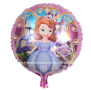 25pcs/lot 45*45cm Shape Princess Sofia balls Foil Balloons Birthday Party Decoration Princess Sofia party supplies brinquedo
25pcs/lot 45*45cm Shape Princess Sofia balls Foil Balloons Birthday Party Decoration Princess Sofia party supplies brinquedo