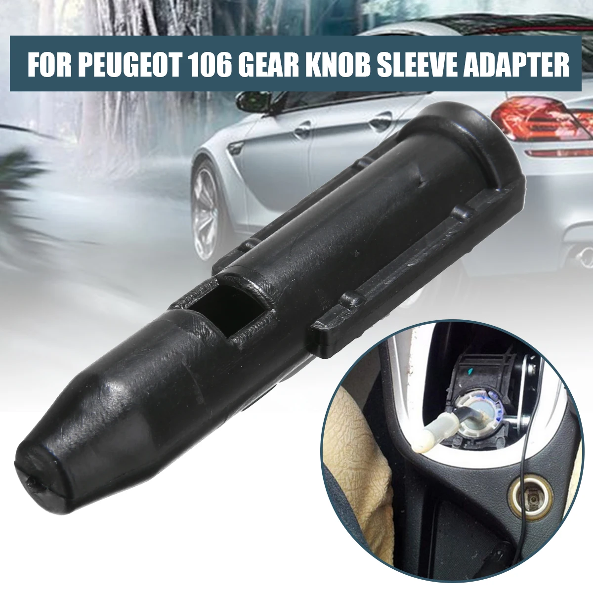 New Arrival 1 pc Gear Shift Knob Sleeve Adapter Lever For Peugeot 106 206 307 For Citroen C2 C4
New Arrival 1 pc Gear Shift Knob Sleeve Adapter Lever For Peugeot 106 206 307 For Citroen C2 C4