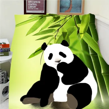 Blankets Warmth Soft Plush Lovely Panda Green Bamboo Black White Animal Sofa Bed Throw a Blanket Thick Thin Cobertor Plaid
Blankets Warmth Soft Plush Lovely Panda Green Bamboo Black White Animal Sofa Bed Throw a Blanket Thick Thin Cobertor Plaid