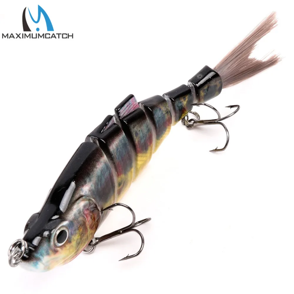 Maximumcatch 6 Jointed Sections Swimbait Hard Fishing Lures With VMC Hooks 7 colors Hard Fishing Bait
Maximumcatch 6 Jointed Sections Swimbait Hard Fishing Lures With VMC Hooks 7 colors Hard Fishing Bait
