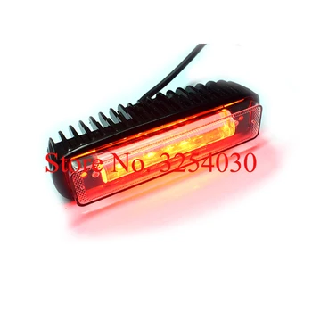 

Supply Domestic LED Black Rectangle 10-80V 18W Electric Forklift Safety Light for Warning SG-LW18R with RED Light 160*45*62mm