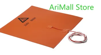 1pcs 3D printer accessories 300*300mm 220V 600W silicone rubber hot bed silicone heating pad heating plate
1pcs 3D printer accessories 300*300mm 220V 600W silicone rubber hot bed silicone heating pad heating plate