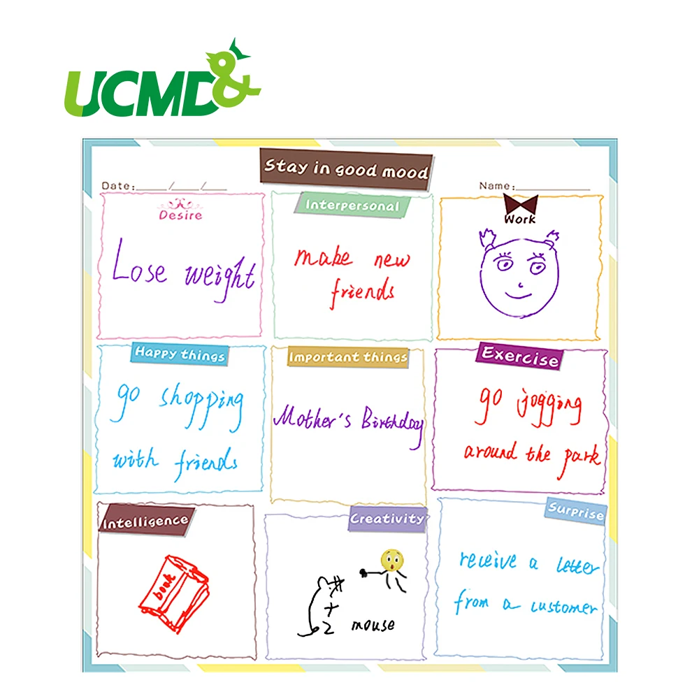 DIY Creative Weekly Planner Erasable Daily Planner Board Drawing Writing To Do List Message Board Custom Printed For Wall Decor
DIY Creative Weekly Planner Erasable Daily Planner Board Drawing Writing To Do List Message Board Custom Printed For Wall Decor