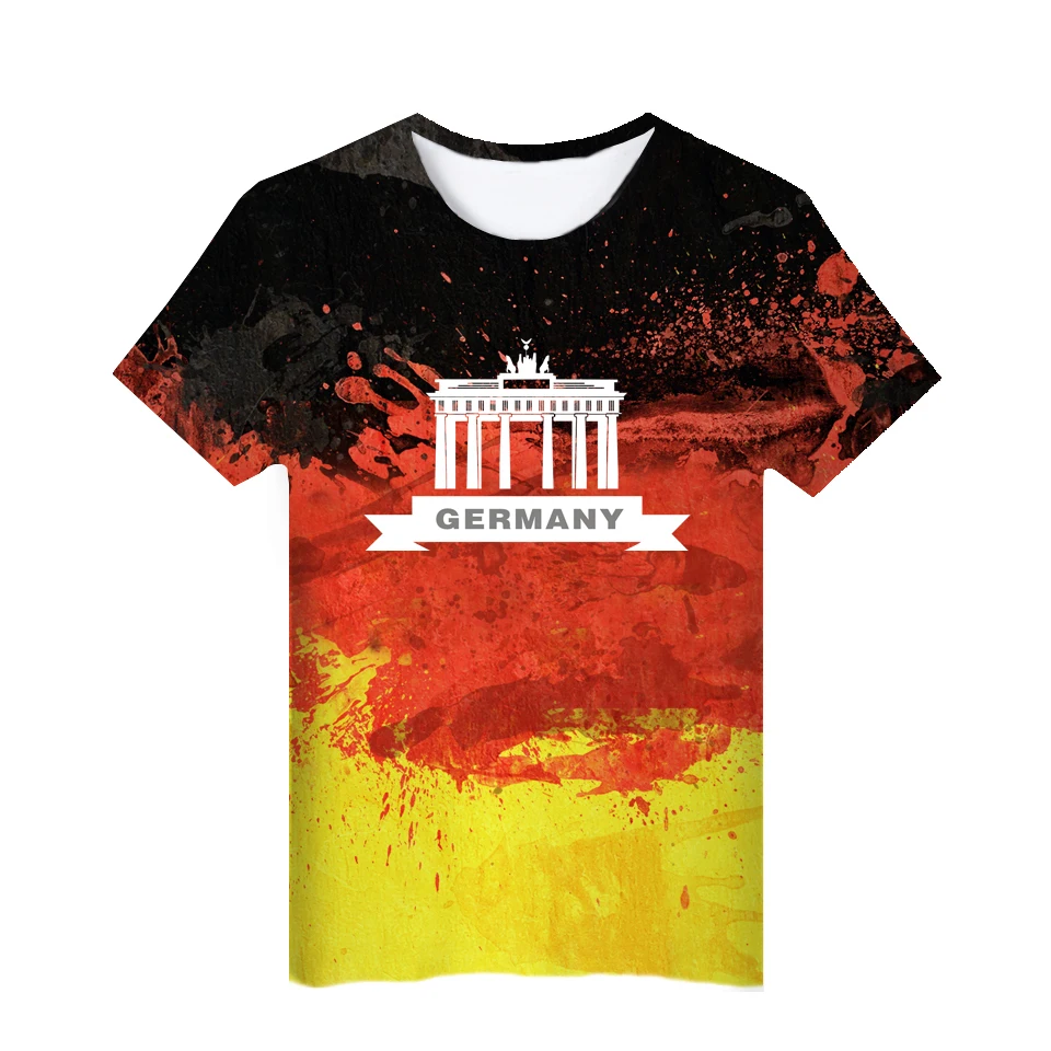 2018 Aikooki Germany National Flag t shirt Men/women High Quality 3D Print Fashion Germany National Flag Men's t shirt
2018 Aikooki Germany National Flag t shirt Men/women High Quality 3D Print Fashion Germany National Flag Men's t shirt