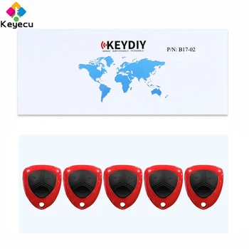 KEYECU 5PCS/Lot Universal Remote B-Series for KD900 KD900+ URG200, KEYDIY B-Series Remote Key With 3 Buttons - FOB for B17-02
KEYECU 5PCS/Lot Universal Remote B-Series for KD900 KD900+ URG200, KEYDIY B-Series Remote Key With 3 Buttons - FOB for B17-02