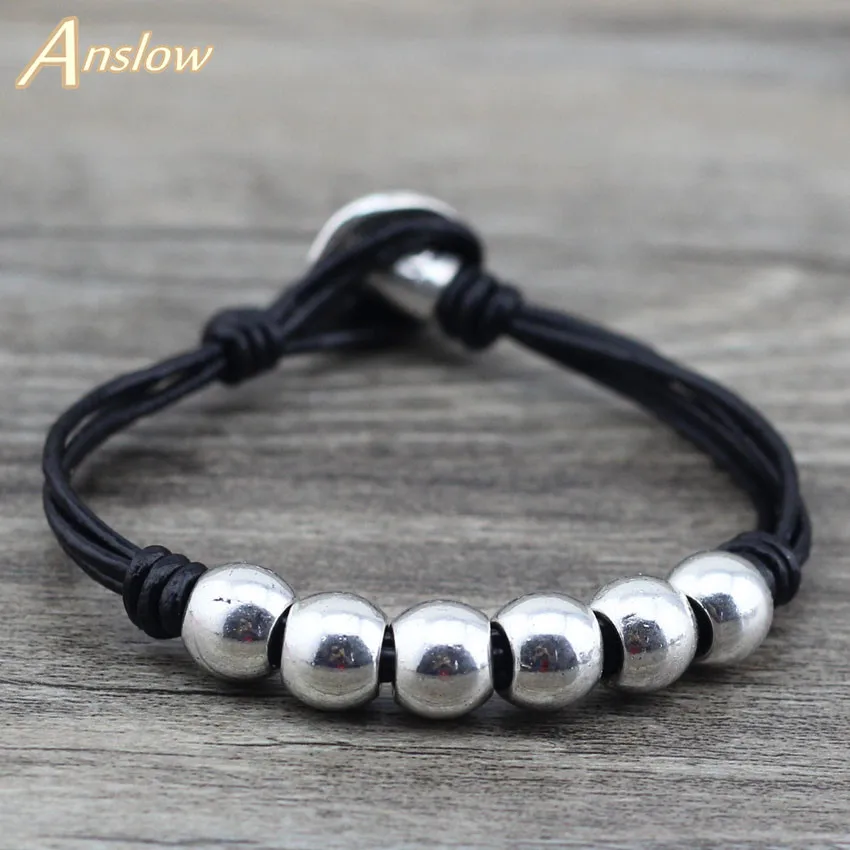 Anslow Fashion Jewelry Antique Silver Plated Vintage Retro Handmade Charm Wrap Rope Wholesale Gift Dropshipping Gift LOW0591LB
Anslow Fashion Jewelry Antique Silver Plated Vintage Retro Handmade Charm Wrap Rope Wholesale Gift Dropshipping Gift LOW0591LB