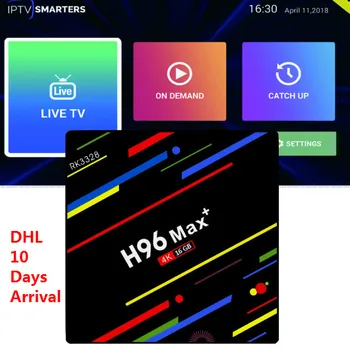 1 Year IPTV APP with Smart TV Box H96 Max+2G16G H.265 Android TV Box Set-top box DHL shipping in 10 Day
1 Year IPTV APP with Smart TV Box H96 Max+2G16G H.265 Android TV Box Set-top box DHL shipping in 10 Day