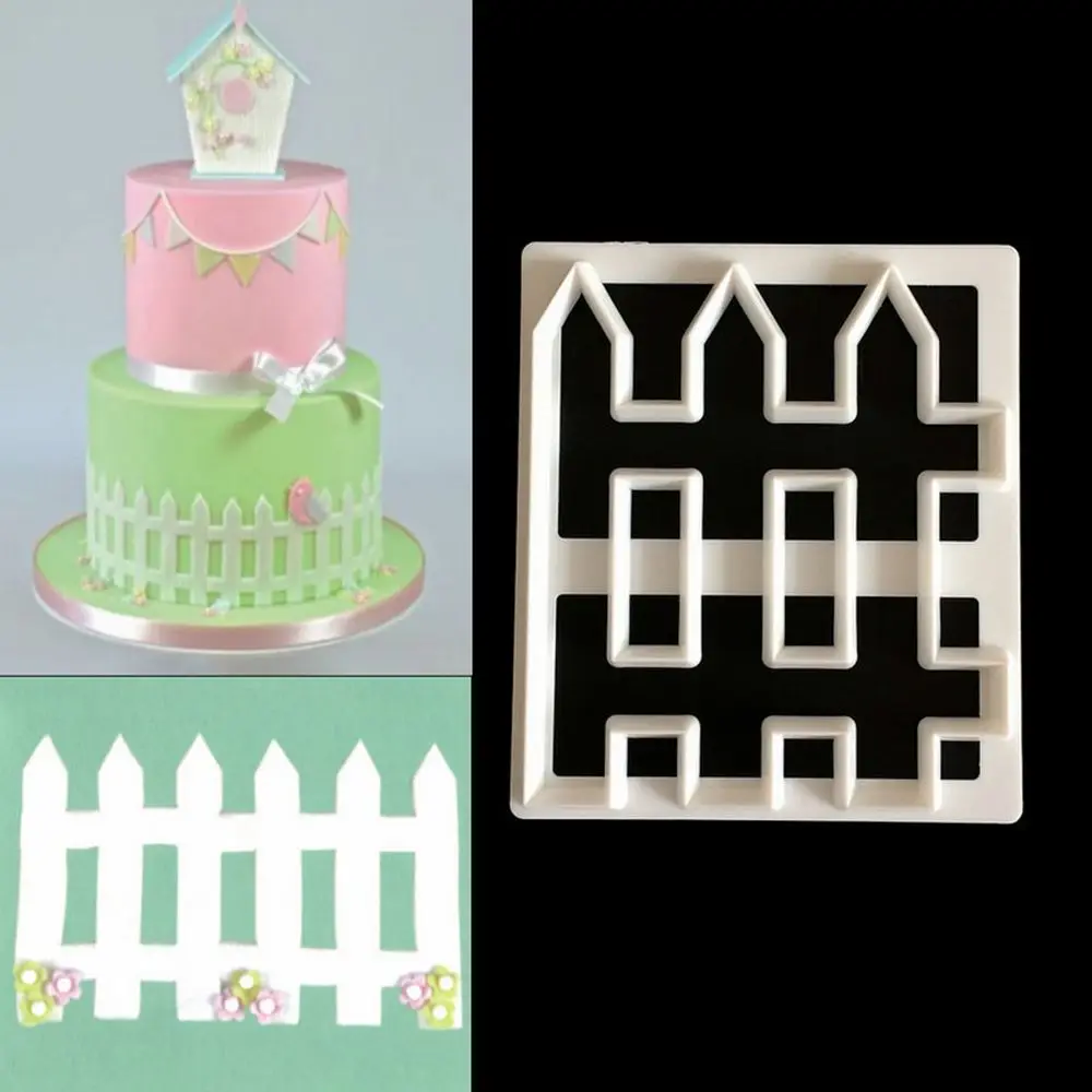 Hot Fence Fondant Cutter Cake Mold Fondant Cupcake Decorating Tools Cookies Cutter Diy Baking Tools For Cakes Plastic Suagrcraft
Hot Fence Fondant Cutter Cake Mold Fondant Cupcake Decorating Tools Cookies Cutter Diy Baking Tools For Cakes Plastic Suagrcraft