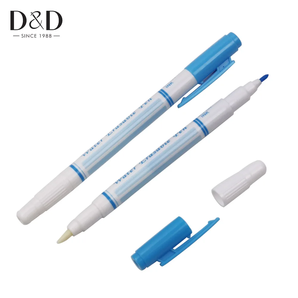 Useful Double Head Air Water Erasable Pen Fabric Marker Water Soluble Automatically Disappear Pen Sewing Tool
Useful Double Head Air Water Erasable Pen Fabric Marker Water Soluble Automatically Disappear Pen Sewing Tool