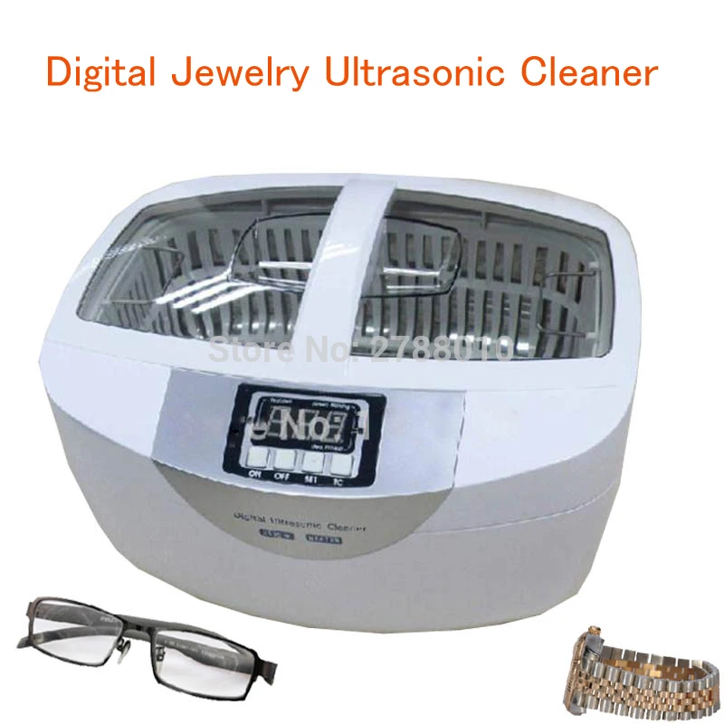 1pc 2.5L Popular Stainless Steel Digital 42khz Frequency Water Heating Function Jewelry Ultrasonic Cleaner CD-4820
1pc 2.5L Popular Stainless Steel Digital 42khz Frequency Water Heating Function Jewelry Ultrasonic Cleaner CD-4820