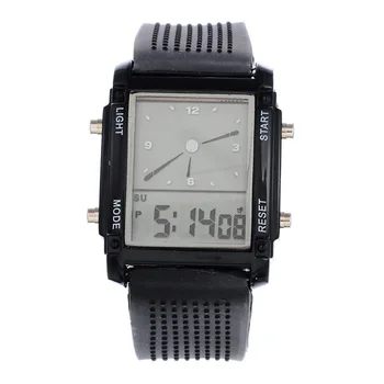 New Men Sport Watches Colorful Luminous Watch Dual Display Electronic LED Sports Watch Sport Tracker 2019
New Men Sport Watches Colorful Luminous Watch Dual Display Electronic LED Sports Watch Sport Tracker 2019