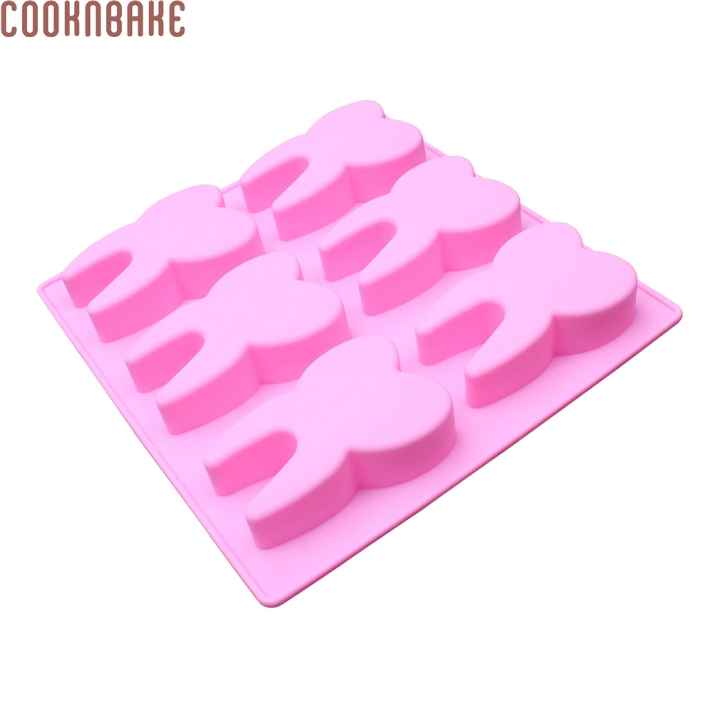 COOKNBAKE сделай сам силиконовая форма для торта зубов мыла ручной работы дома|Формы