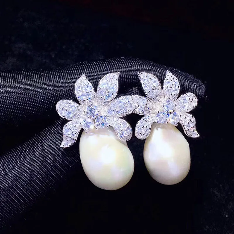 Vintage Natural Freshwater Keshi Pearl Stud Earrings S925 Sterling Silver Shinning Flora Design Baroque Pearl Jewelry Lady Gifts
Vintage Natural Freshwater Keshi Pearl Stud Earrings S925 Sterling Silver Shinning Flora Design Baroque Pearl Jewelry Lady Gifts