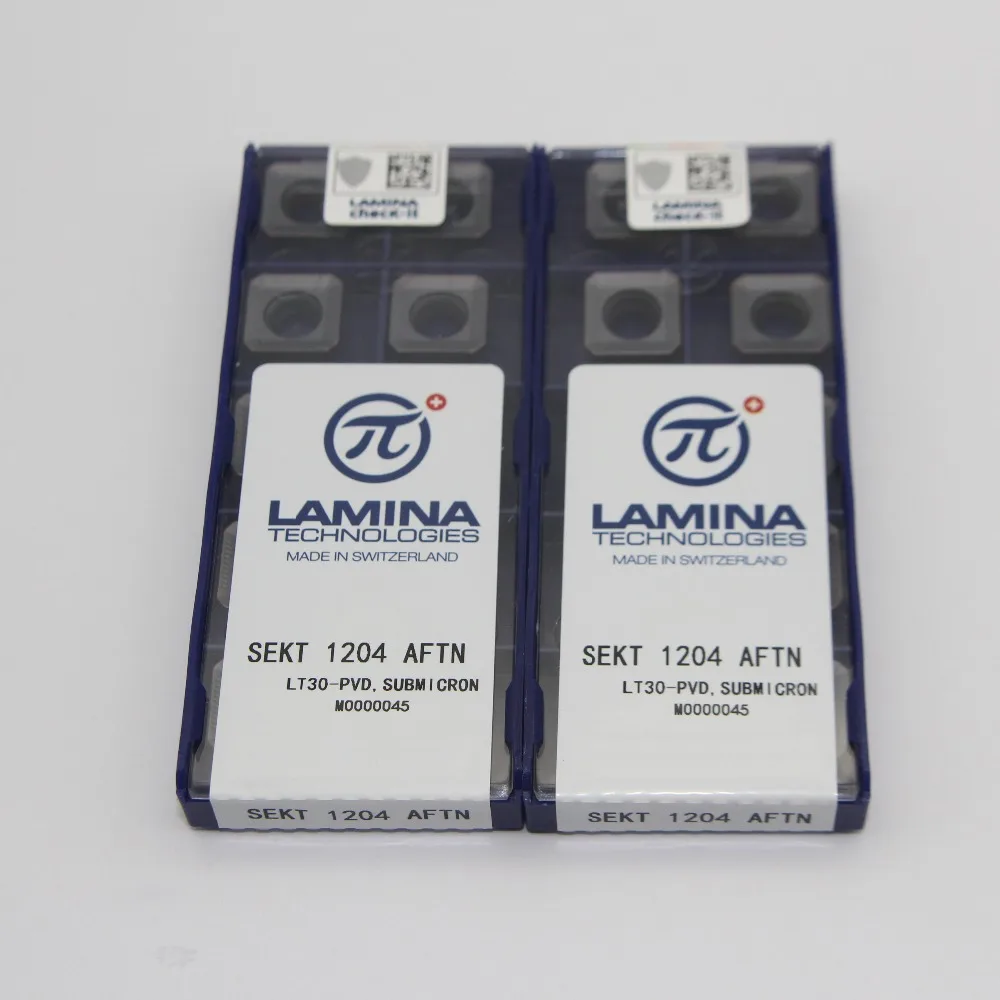 SEKT 1204 AFTN Lamina Milling tool turning tools Tungsten carbide inserts lathe cutter tool CNC Cutting Tool free shipping
SEKT 1204 AFTN Lamina Milling tool turning tools Tungsten carbide inserts lathe cutter tool CNC Cutting Tool free shipping