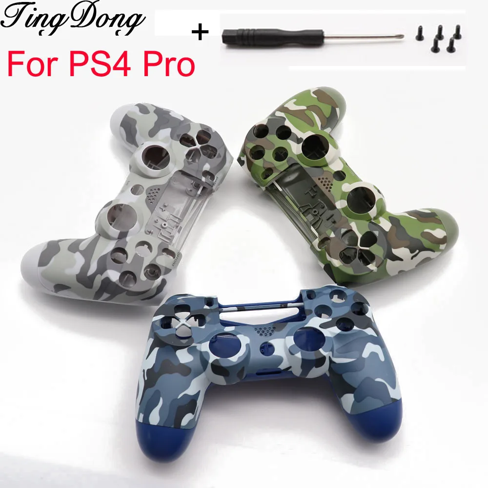 TingDong Replacement For Sony PS4 Pro Wireless Controller Plastic JDS 040 Cover Front Back Housing Shell Case
TingDong Replacement For Sony PS4 Pro Wireless Controller Plastic JDS 040 Cover Front Back Housing Shell Case