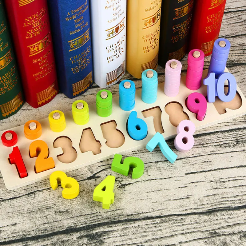 Children's Early Learning Digital Logarithmic Learning Board Rainbow Circle Matching Development Intelligence Learning Toys
Children's Early Learning Digital Logarithmic Learning Board Rainbow Circle Matching Development Intelligence Learning Toys