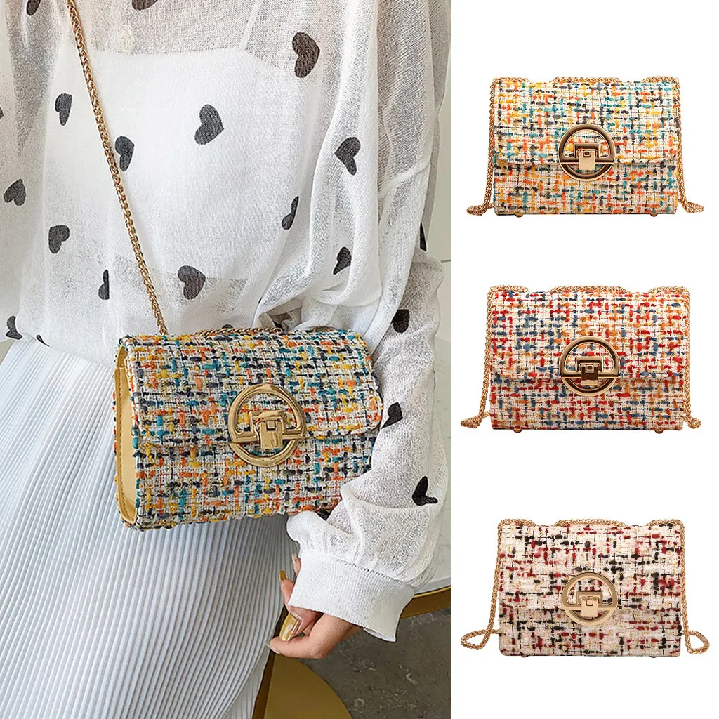 Elegant Small Crossbody Handbag Fashion Womens Contrast Color Wild Shoulder Splice Messenger Bags Phone Purse bolsa feminina
Elegant Small Crossbody Handbag Fashion Womens Contrast Color Wild Shoulder Splice Messenger Bags Phone Purse bolsa feminina