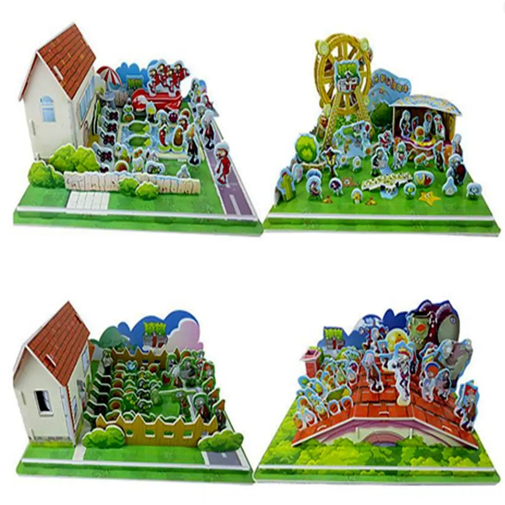 1 set Plants vs Zombies 3D Foam Puzzles Cartoon Pea Seed Shooter Sunflower Collecting Sunlight Educational Kid Gift Toy
1 set Plants vs Zombies 3D Foam Puzzles Cartoon Pea Seed Shooter Sunflower Collecting Sunlight Educational Kid Gift Toy