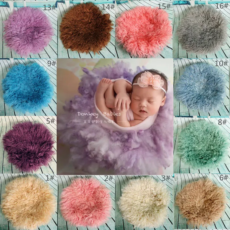 Newborn Photography Props Basket Stuffer Layer Round Felt Wool Blanket Fluff Felted Curly Wool Studio Backdrop
Newborn Photography Props Basket Stuffer Layer Round Felt Wool Blanket Fluff Felted Curly Wool Studio Backdrop