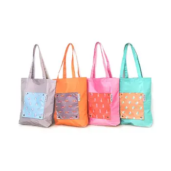 Hot Sale 2019 New Foldable Portable Reusable Tote Pouch Recycle Storage Handbag Handy Shopping Bag
Hot Sale 2019 New Foldable Portable Reusable Tote Pouch Recycle Storage Handbag Handy Shopping Bag