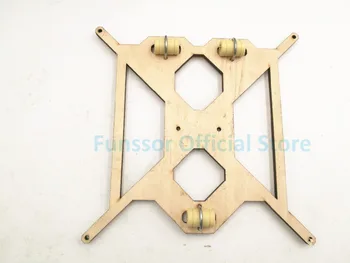 Funssor Prusa rework heated bed support plate with stainless steel U bolts +LM8UU bearings for DIY Prusa i3 3D printer
Funssor Prusa rework heated bed support plate with stainless steel U bolts +LM8UU bearings for DIY Prusa i3 3D printer