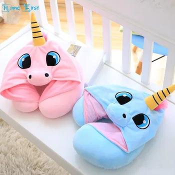 Creative Cartoon Unicorn Stuffed Plush Animal Cushion Travel Pillow Car Airplane Soft Nursing Cushion with Hat Plush Toys
Creative Cartoon Unicorn Stuffed Plush Animal Cushion Travel Pillow Car Airplane Soft Nursing Cushion with Hat Plush Toys