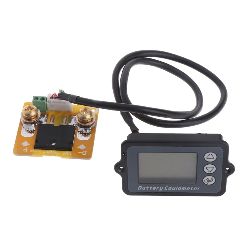 DC 8-80V 50A Battery Coulometer TK15 Professional Precision Tester Coulomb Counter Coulombmeter | Инструменты