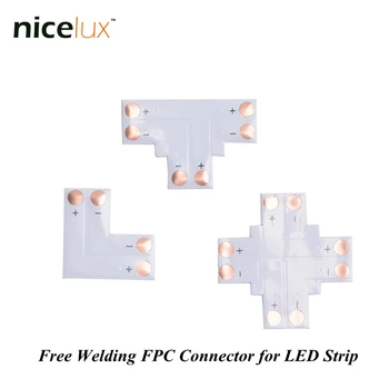 50pcs/lot LED Strip Corner Connector 2 Pin 10mm L T X Shape PCB Board Splitter Connector for SMD 3528 5050 2pin LED Tape Light
50pcs/lot LED Strip Corner Connector 2 Pin 10mm L T X Shape PCB Board Splitter Connector for SMD 3528 5050 2pin LED Tape Light