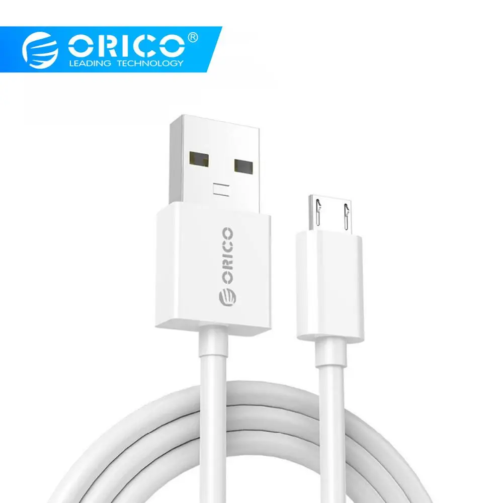 ORICO Micro USB Cable Fast Charge Data Sync 3A Max Current for Android Mobile Phone Samsung Galaxy S6 S4 S3 LG HTC Sony
ORICO Micro USB Cable Fast Charge Data Sync 3A Max Current for Android Mobile Phone Samsung Galaxy S6 S4 S3 LG HTC Sony