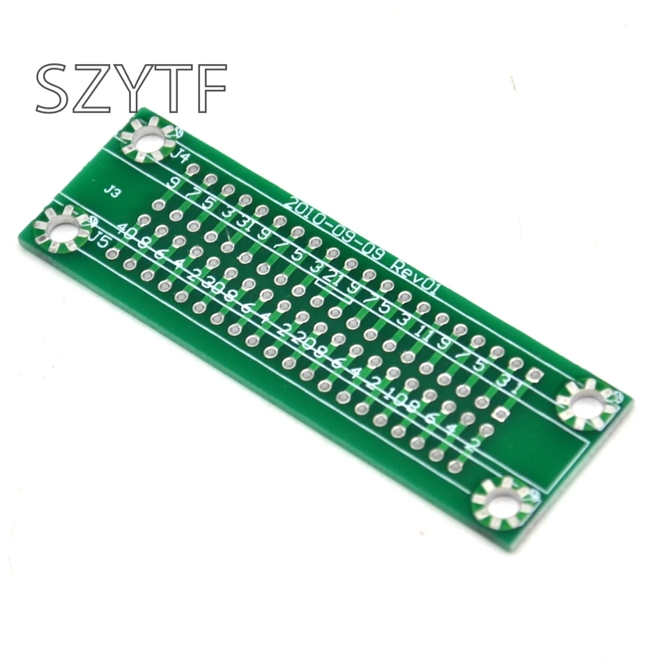 5pcs/bagMultifunction adapter plate 40PIN single turn test board breadboard universal plate hole board PCB
5pcs/bagMultifunction adapter plate 40PIN single turn test board breadboard universal plate hole board PCB