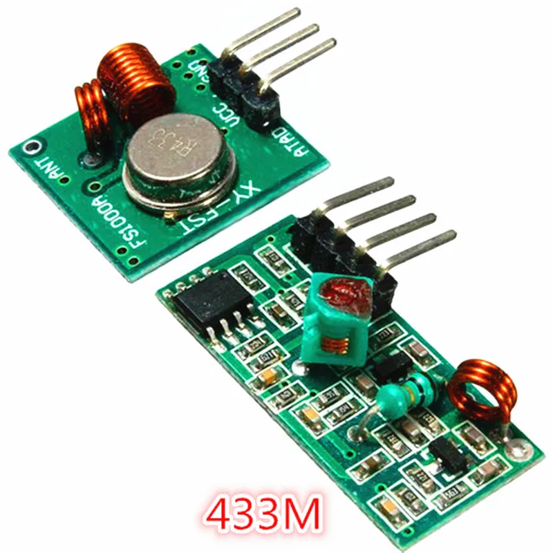 RF wireless receiver module & transmitter module Ordinary super- regeneration 433MHZ