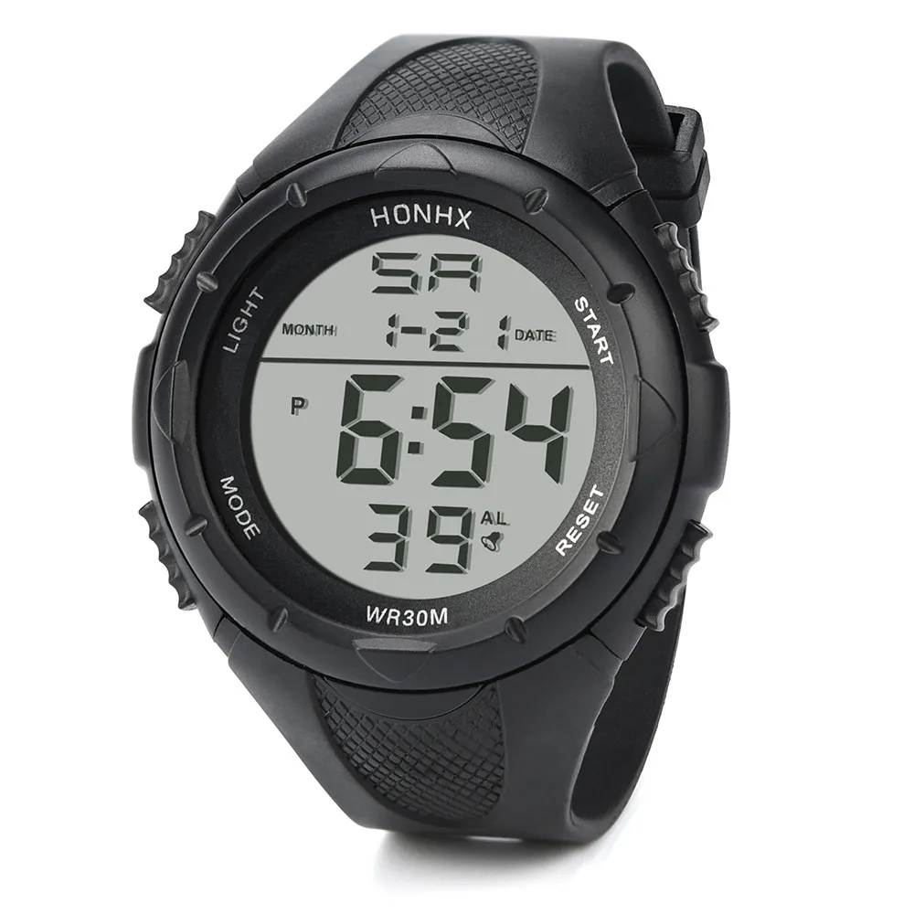 Genvivia Watches Relogio Masculino Fashion Men's LED Digital Alarm Sport Watch Silicone Military Army Quartz Wristwatch #w20
Genvivia Watches Relogio Masculino Fashion Men's LED Digital Alarm Sport Watch Silicone Military Army Quartz Wristwatch #w20