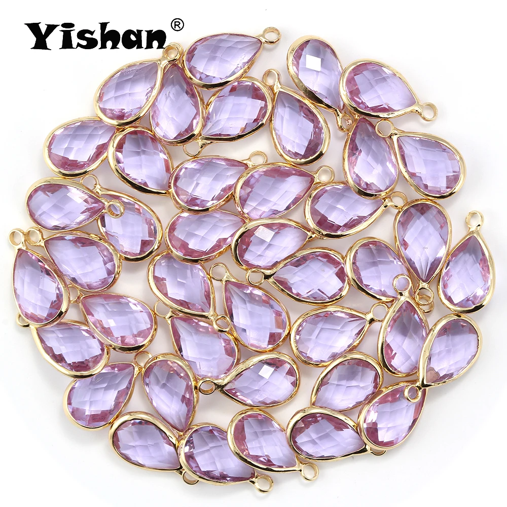 Yishan 5pcs/lot Colorful Crystal Glass Beads 15*8mm Drop Shape Handmade DIY Bracelet Jewelry Accessories Making EY6136
Yishan 5pcs/lot Colorful Crystal Glass Beads 15*8mm Drop Shape Handmade DIY Bracelet Jewelry Accessories Making EY6136