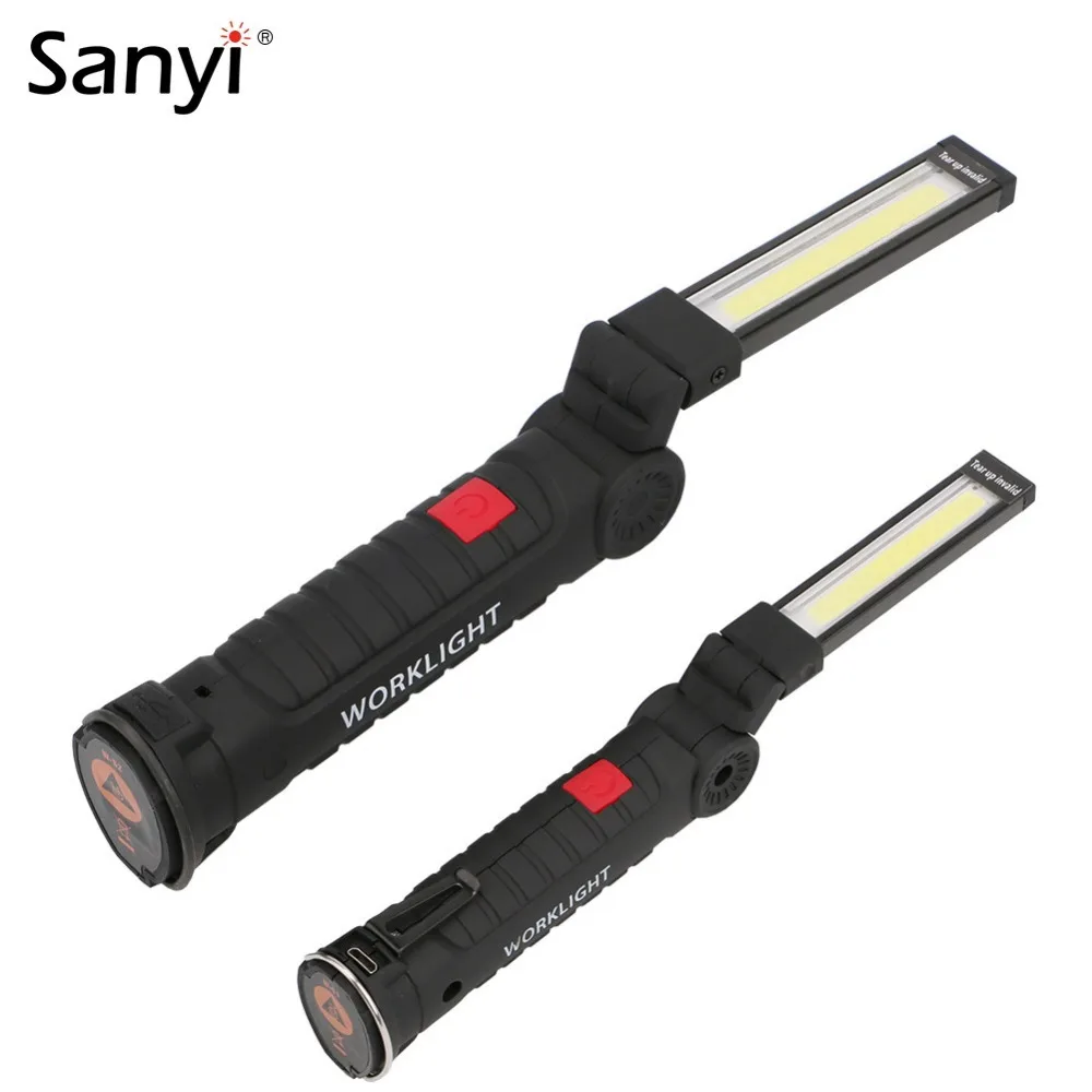 COB LED Multifunction Working Inspection Light Portable Maintenance Flashlight Hand Torch Lamp With Magnet Hook Built-in Battery
COB LED Multifunction Working Inspection Light Portable Maintenance Flashlight Hand Torch Lamp With Magnet Hook Built-in Battery