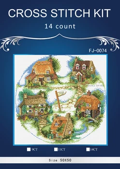 4CT white aida pack free delivery Top Quality Counted cross stitch kit Similar DIM dmc The four seasons hut FJ-0074
4CT white aida pack free delivery Top Quality Counted cross stitch kit Similar DIM dmc The four seasons hut FJ-0074