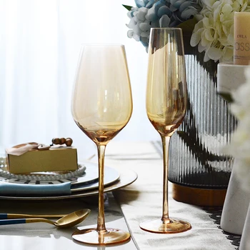 New Crystal glass cup home decor Goblet Wine Cup Champagne Glasses cocktail glass Bar party hotel glasses golden wedding glass
New Crystal glass cup home decor Goblet Wine Cup Champagne Glasses cocktail glass Bar party hotel glasses golden wedding glass