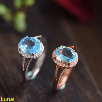 KJJEAXCMY fine jewelry The 925 silver inlaid natural blue topaz ring is optional.
KJJEAXCMY fine jewelry The 925 silver inlaid natural blue topaz ring is optional.